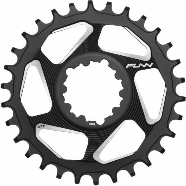 Rreth zinxhiri për biçikletë FUNN, i zi