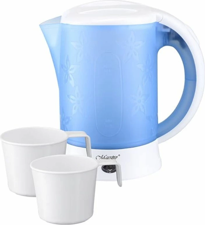 Çajnik elektrik MAESTRO MR-010, kaltërt/bardhë
