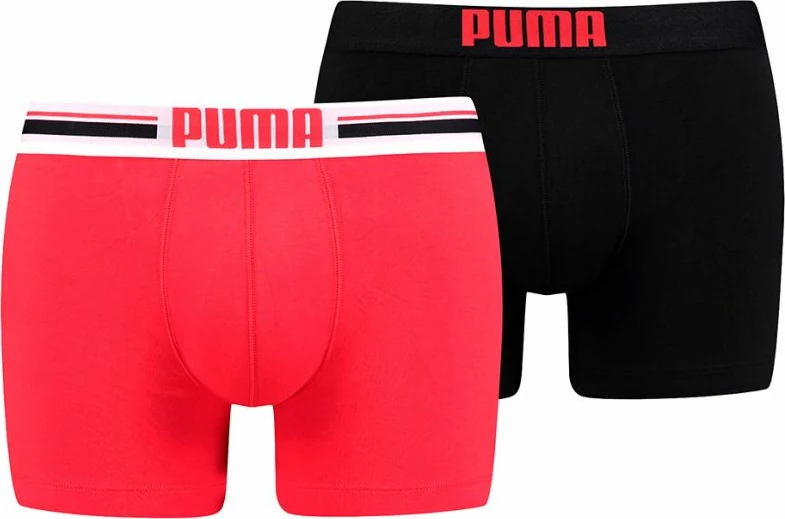 Të brendshme për meshkuj Puma, të zeza dhe të kuqe