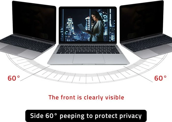 Filtër privatësie Qoltec 51056, 22", 16:10