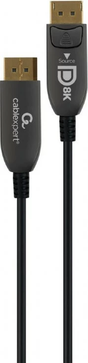 Kabllo DisplayPort Gembird CC-DP8K-AOC-20M, 20m, 8K, e zezë