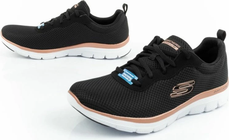 Atlete femra Skechers, të zeza