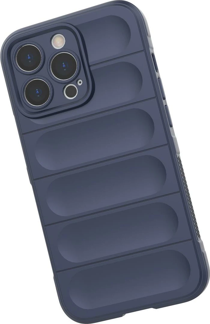 Mbështjellës Hurtel Magic Shield Case për iPhone 13 Pro Max, TPU, Blu e çelët