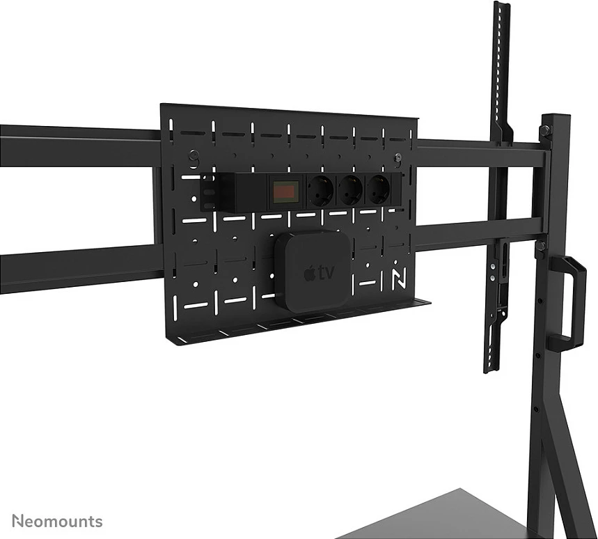 Karrocë multimedia Neomounts FL50-525BL1, Newstar, për ekrane të sheshta deri në 86", e zezë