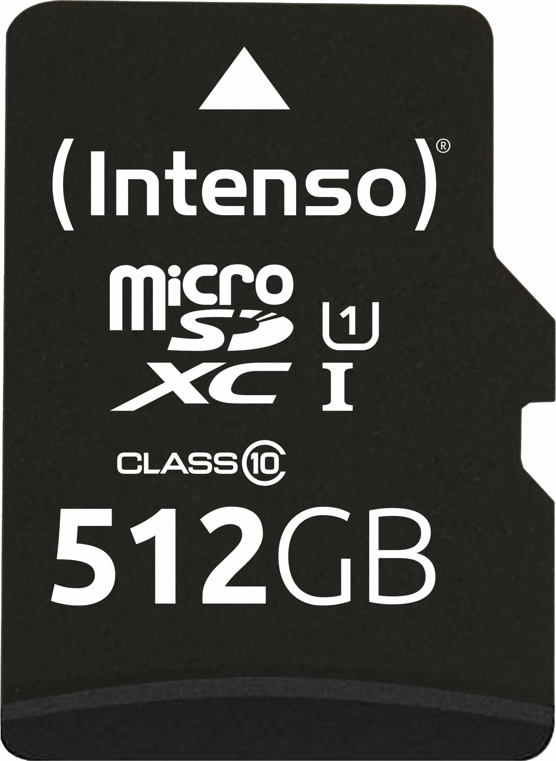 Kartelë MicroSD Intenso 512GB, UHS-I, Class 10, e zezë