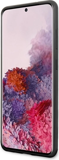 Mbështjellës Mercedes Wood Line Walnut për Samsung Galaxy S20 G980, kafe