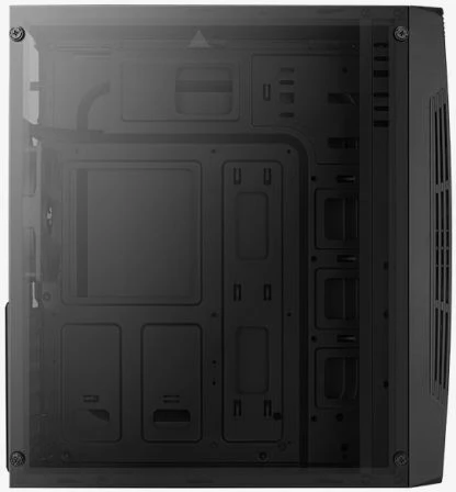 Kuti kompjuteri Aerocool TALON-A-BK-v1 RGB, e zezë