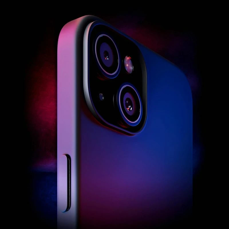 Mbrojtëse telefoni 3mk Matt Case Pro për iPhone 15, e zezë