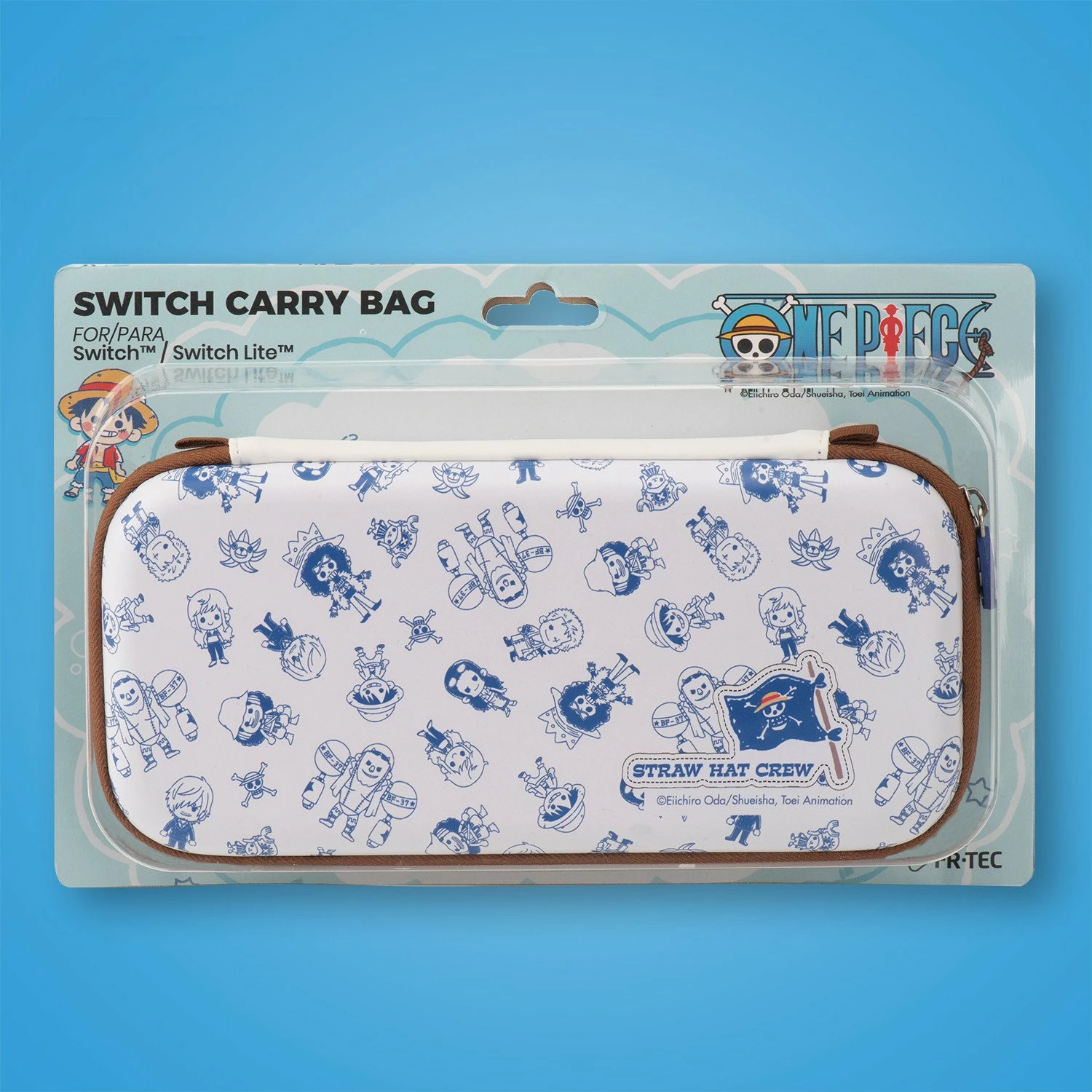 Çantë mbrojtëse FR-TEC One Piece Chibi për Nintendo Switch/Switch Lite, blu