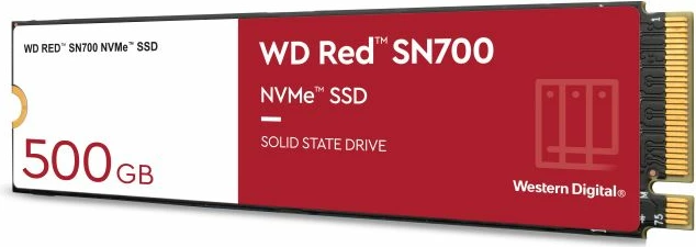 SSD disk SanDisk WD Red SN700 WDS500G1R0C 500GB M.2 2280 NVMe PCIe 3.0, kuqe