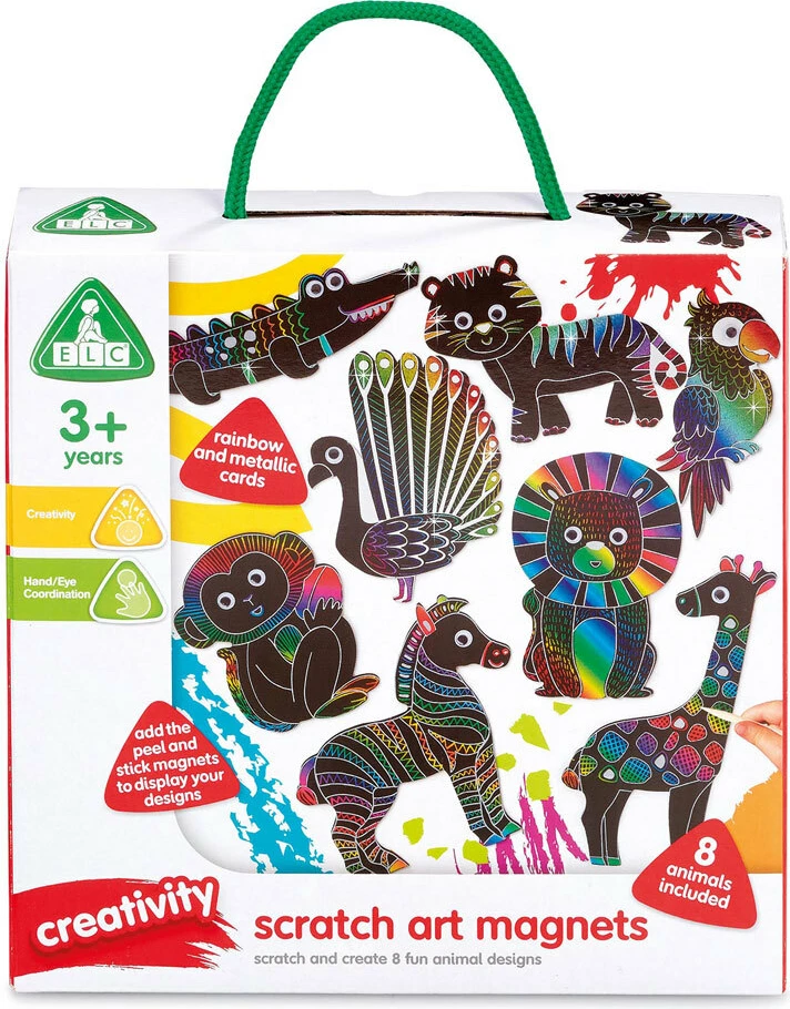 Early Learning Centre Scratch Art Magnets