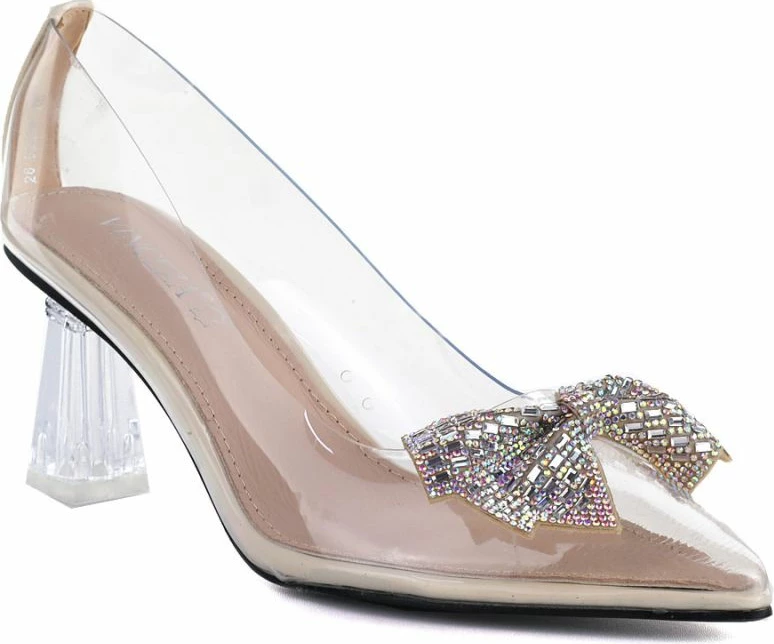Këpucë elegante për femra Vinceza 62275, transparente [Madhësia: 36]