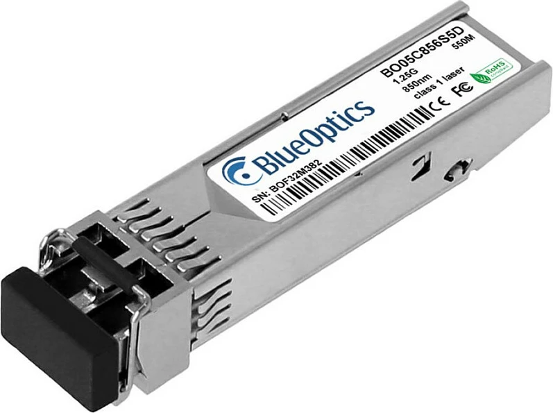 Modul transceiver SFP BlueOptics ITFZTCHSX-BO, 1.25Gbps 1000BASE-SX, LC, 850nm, 550m, argjend