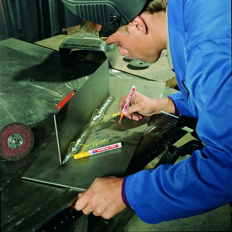 Marker boje Edding 750 4-750003/4750003 blu