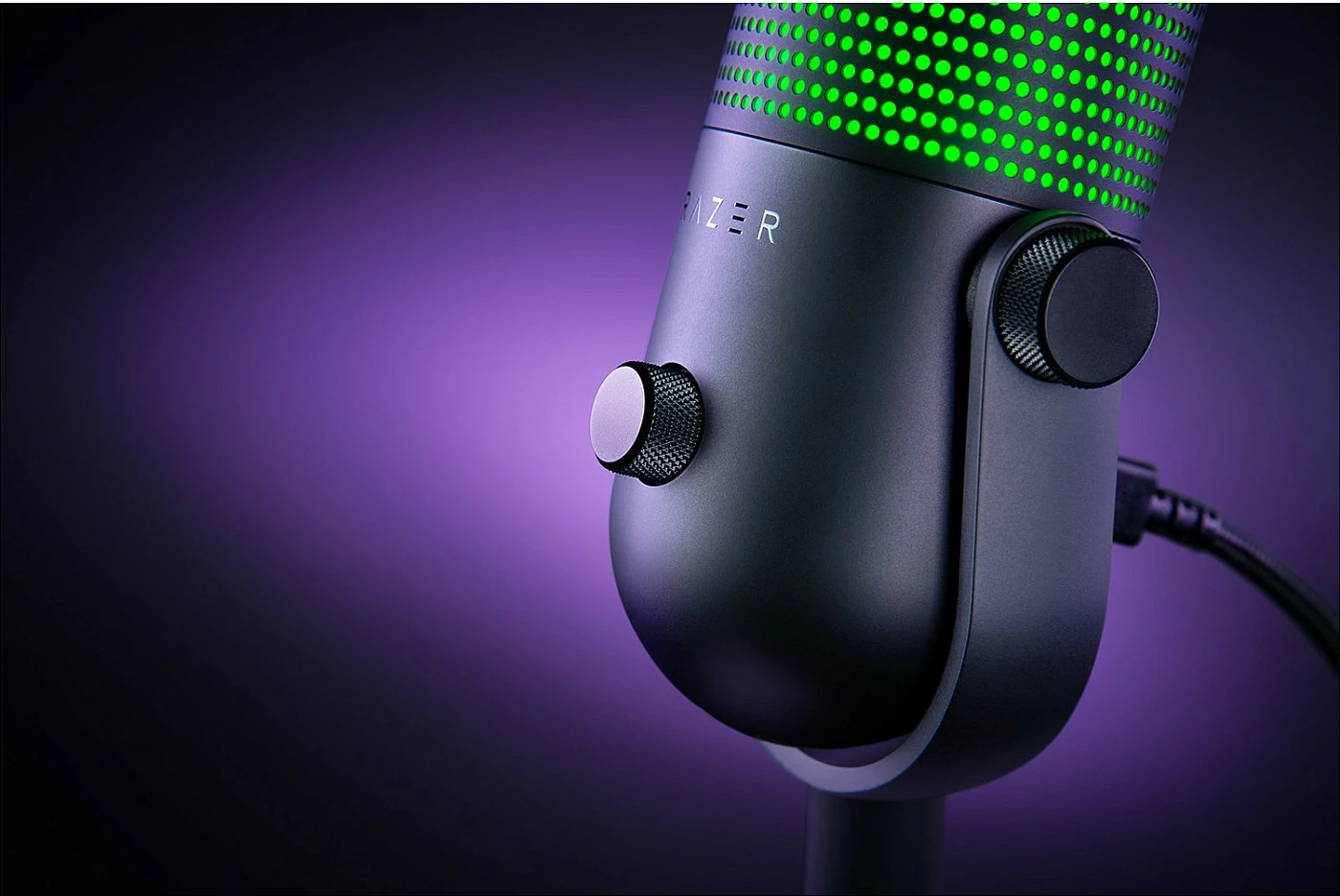 Mikrofon Razer Seiren V3 Chroma, RGB, i zi