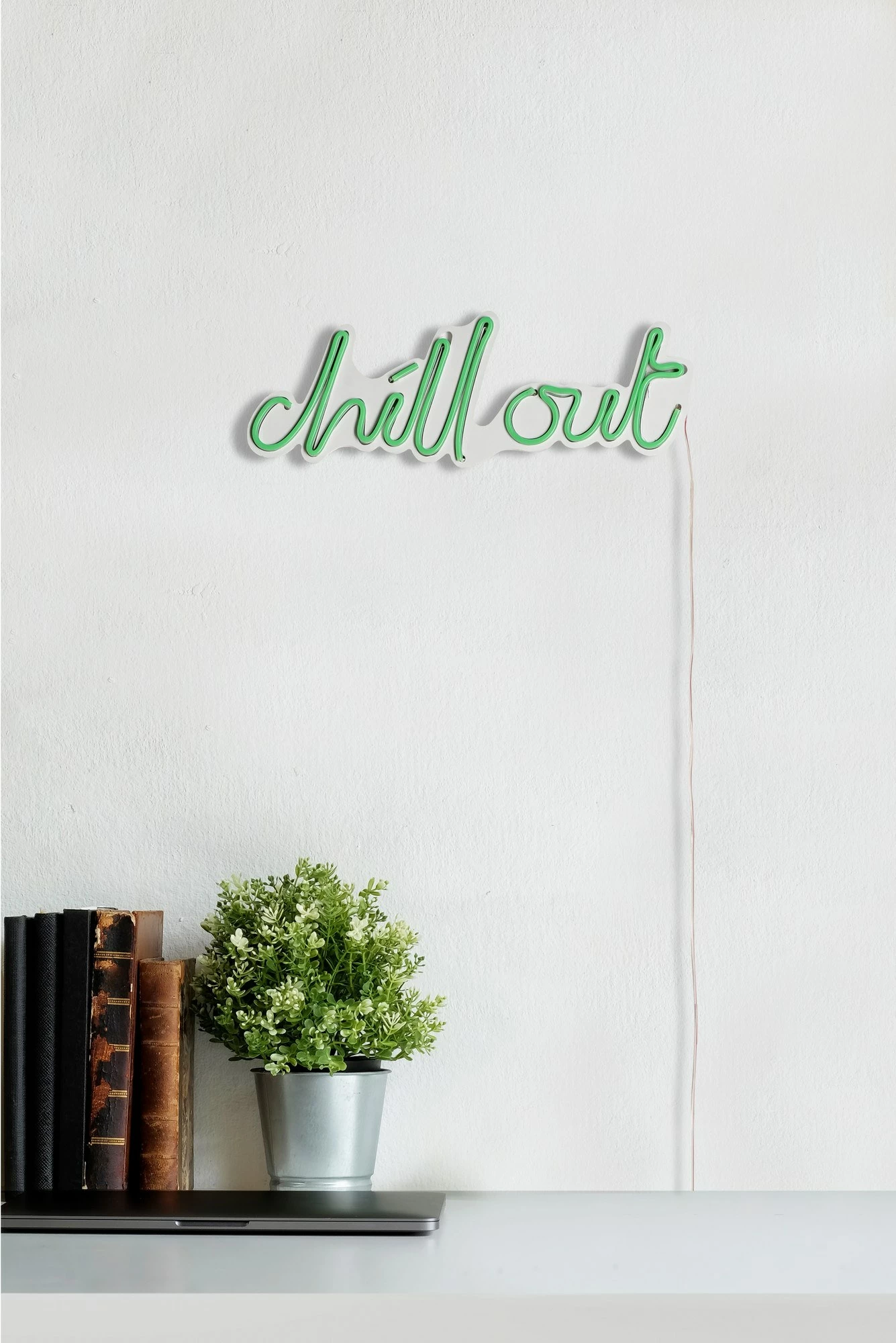 Dritë dekorative LED plastike, 'chill out', ngjyrë e gjelbër