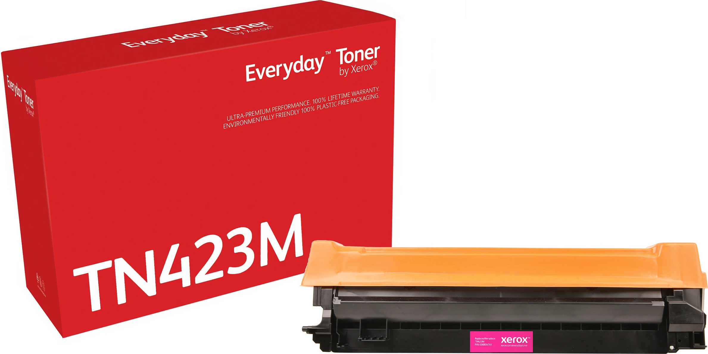 Toner Xerox Everyday TN-423M, kompatibil Brother, High Yield 4000 faqe, Magenta