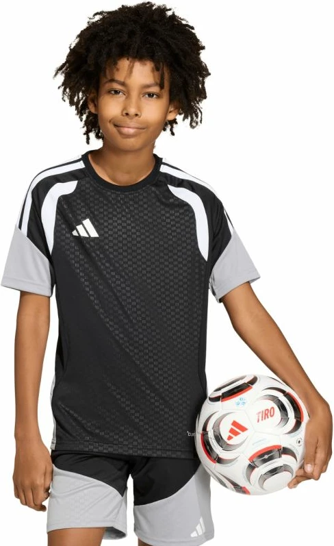 Maicë për fëmijë adidas Tiro 26 Competition Training KA7599, e zezë/gri