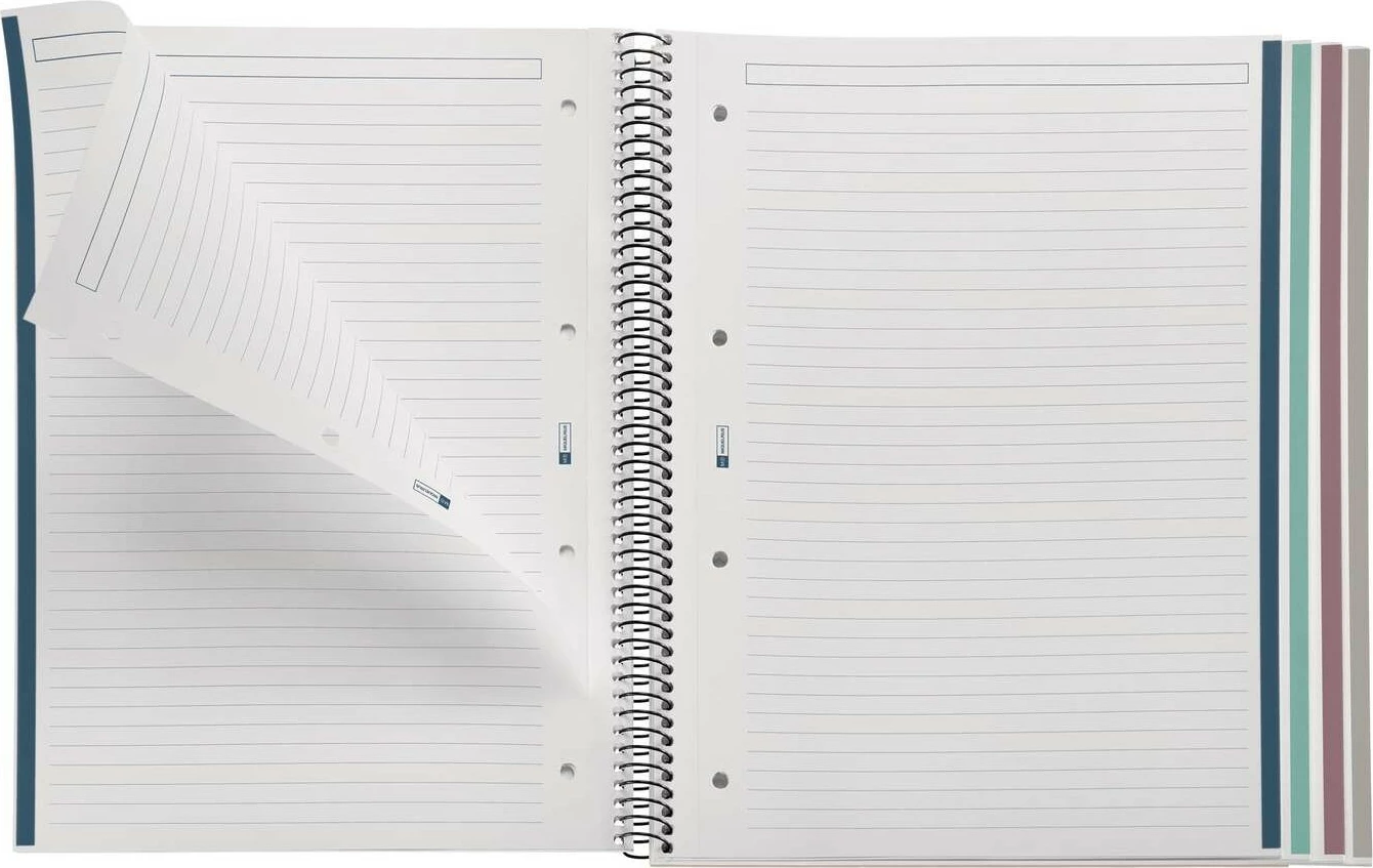 Bllok shënimesh MAUL A604579, A4, 120 fletë, 80g, bezhë