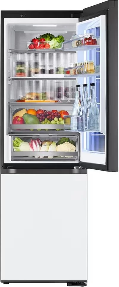 Frigorifer i kombinuar LG GBG719MDNN 352 L 187 x 68.4 cm InstaView MoodUP, e zezë/rozë