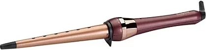 ondulues flokësh BaByliss 2523PE konik 25-13 mm Advanced Ceramics 30 temperatura 150-210°C quartz-ceramic, ngjyrë rozë e artë/bordo