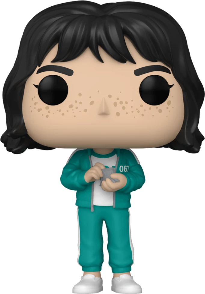 Figurinë koleksionuese Funko POP! TV Squid Game Sae-Byeok 067, e gjelbër
