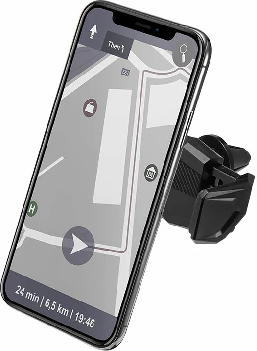 Mbajtës për celular Spigen Click.R, për veturë, i zi