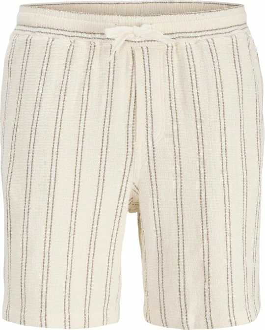 Shorce për meshkuj Jack&Jones JPSTJAIDEN COBA STRIPE JOG SHORTS 12274413, me vija të bardha [Madhësia: L]