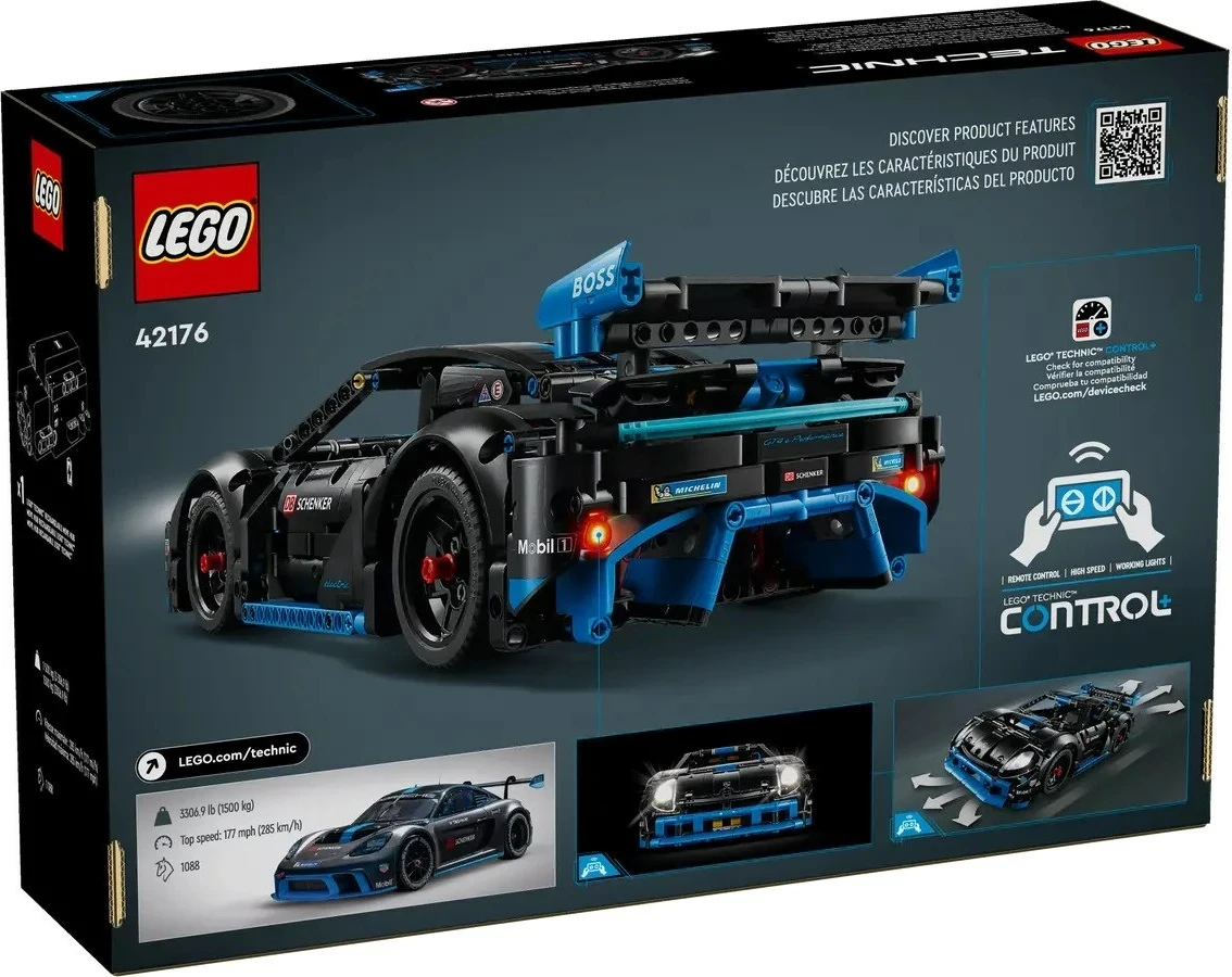 Set LEGO Technic Porsche GT4 e-Performance Race Car