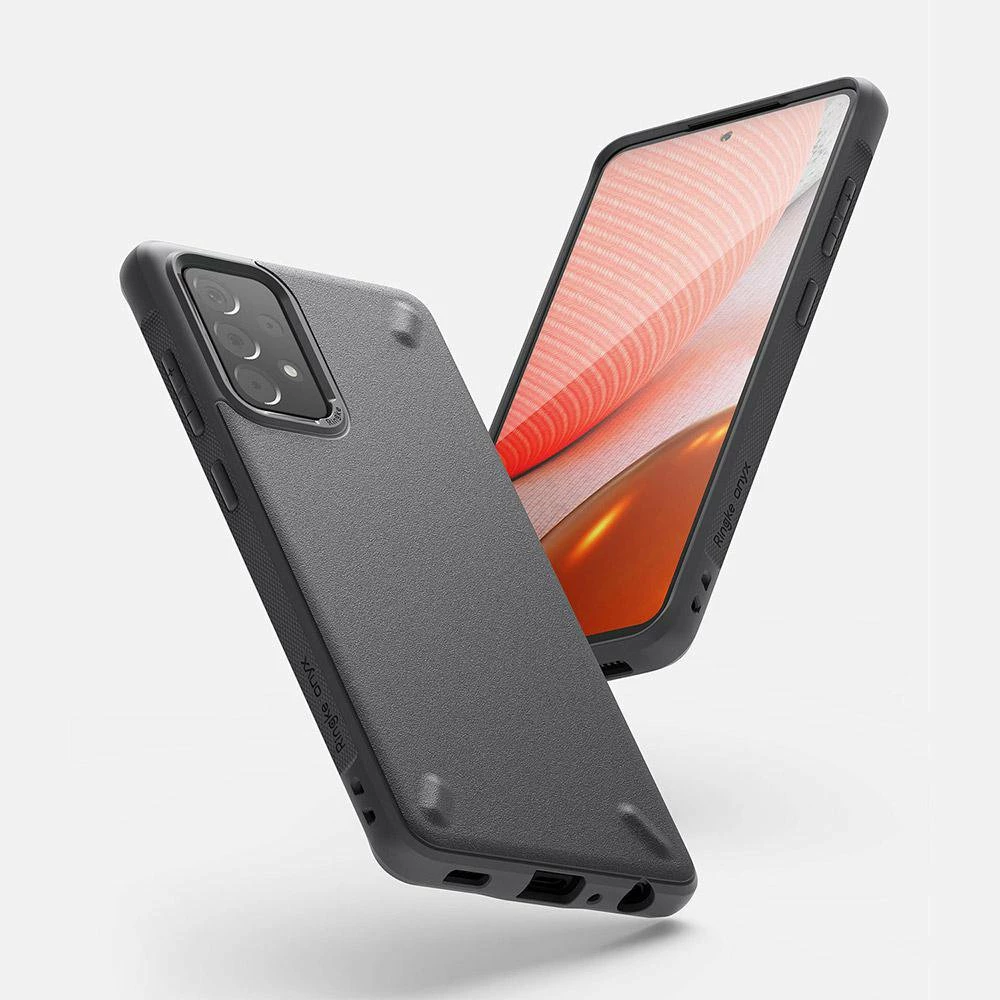 Mbështjellës Ringke Onyx për Samsung Galaxy A72, TPU, Gri