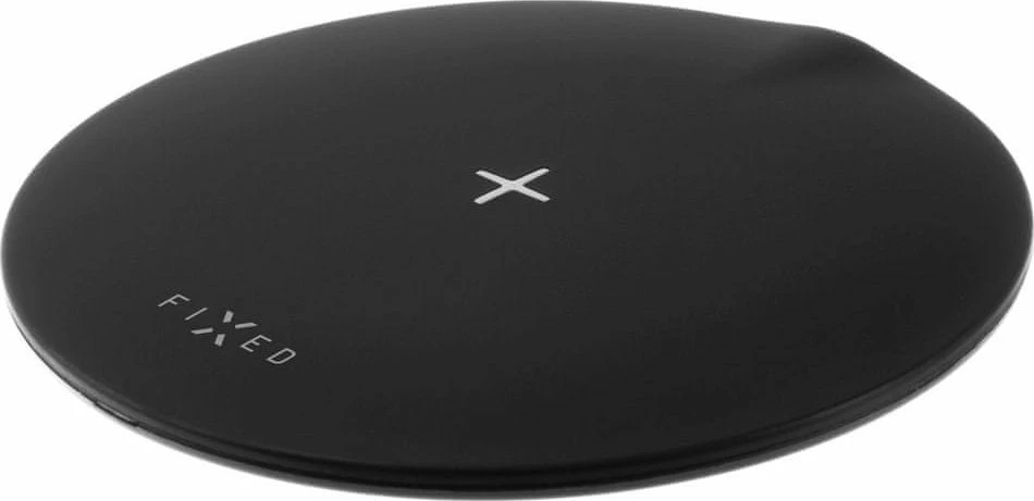Karikues pa tela Fixed SlimPad 15W, kabllo USB-C 1m, i zi