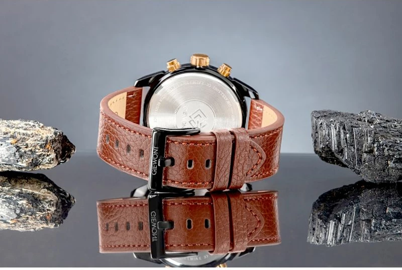 Orë dore meshkuj Giewont GW8810-A3, kafe/zeze