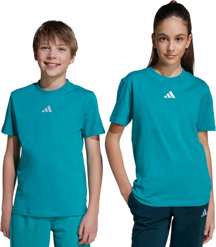 Maicë fëmijë adidas Essentials Tee 160 JW0005, e gjelbër