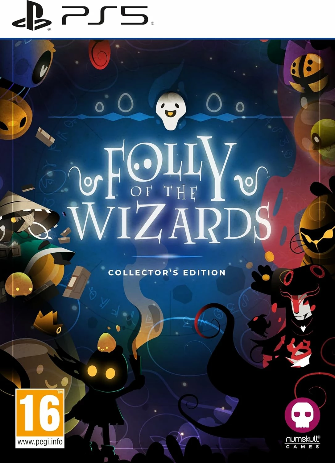 Lojë PS5 Numskull Games Folly Of The Wizards Collector’s Edition (artbook 72 faqe + CD soundtrack + 52 karta)