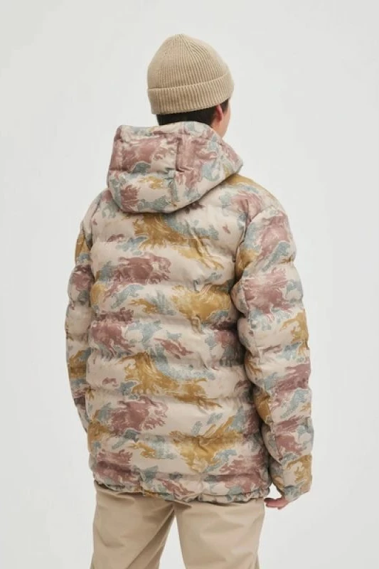 Jakne dimri për meshkuj O'Neill Xtrm Mountain Snowboard Ski 5K, bezhë