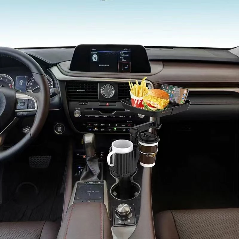 Mbajtëse filxhani për veturë Tech Time Cup Holder with Tray For Car Moun