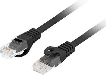 Kabllo rrjeti LANBERG Cat6 UTP 3m, LSZH, e zezë
