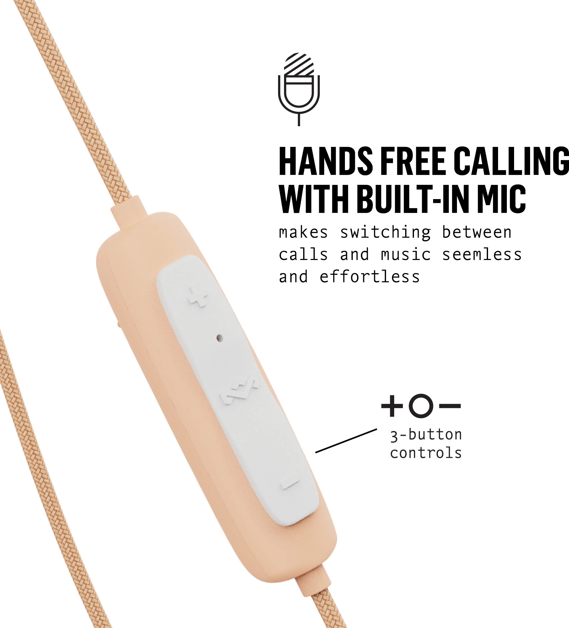 Kufje House of Marley Smile Jamaica Wireless 2, Bluetooth 5.0, 9 orë bateri, IPX4, Copper
