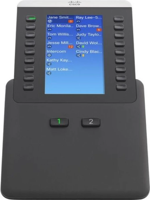 Modul shtesë Cisco 8800 KEM, për audio, i zi