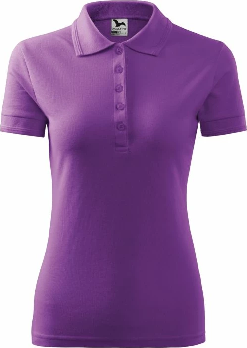 Polo maicë Malfini për femra, ngjyrë vjollcë [Madhësia: XL]