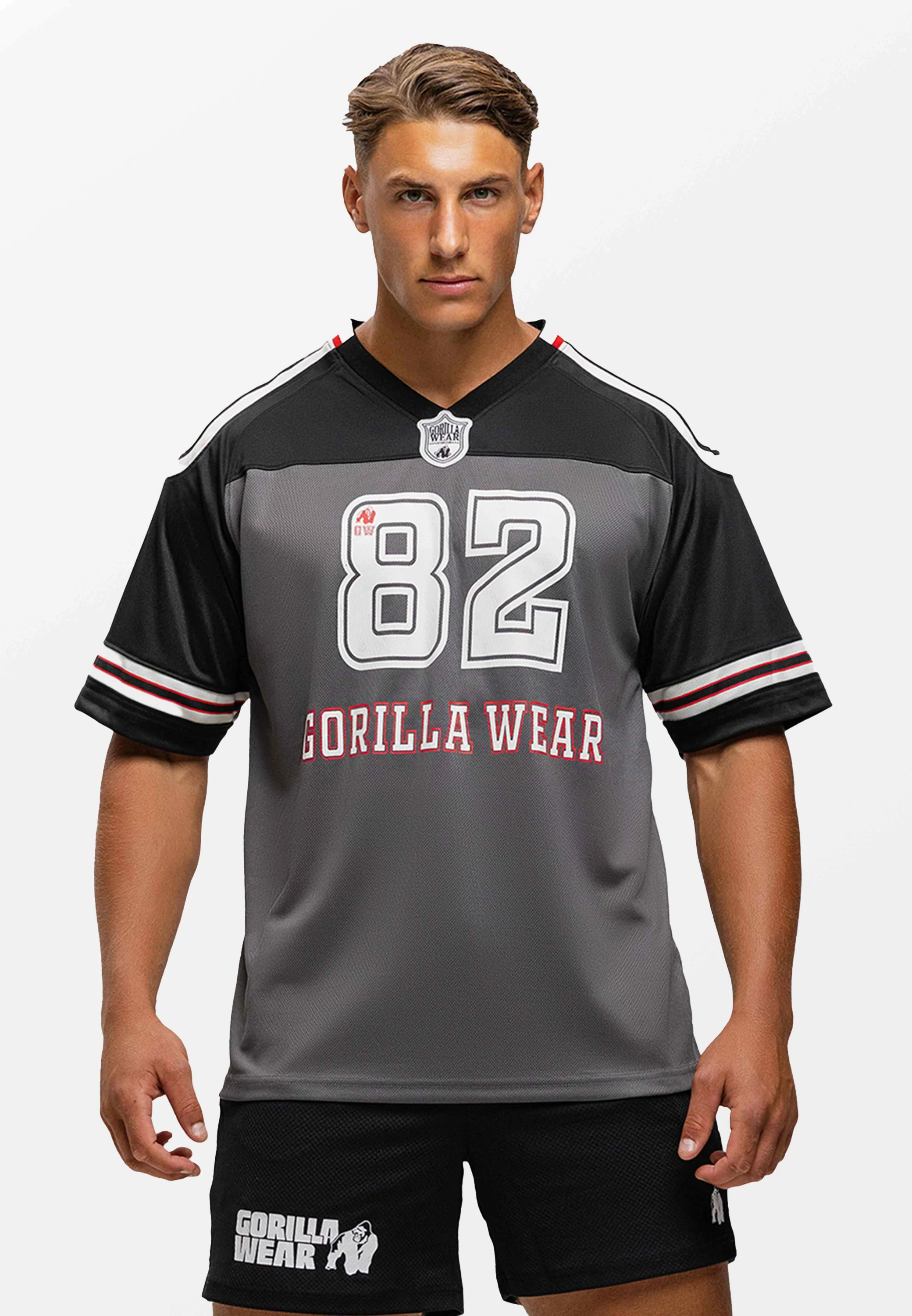 Tyler Football Jersey - Black/White