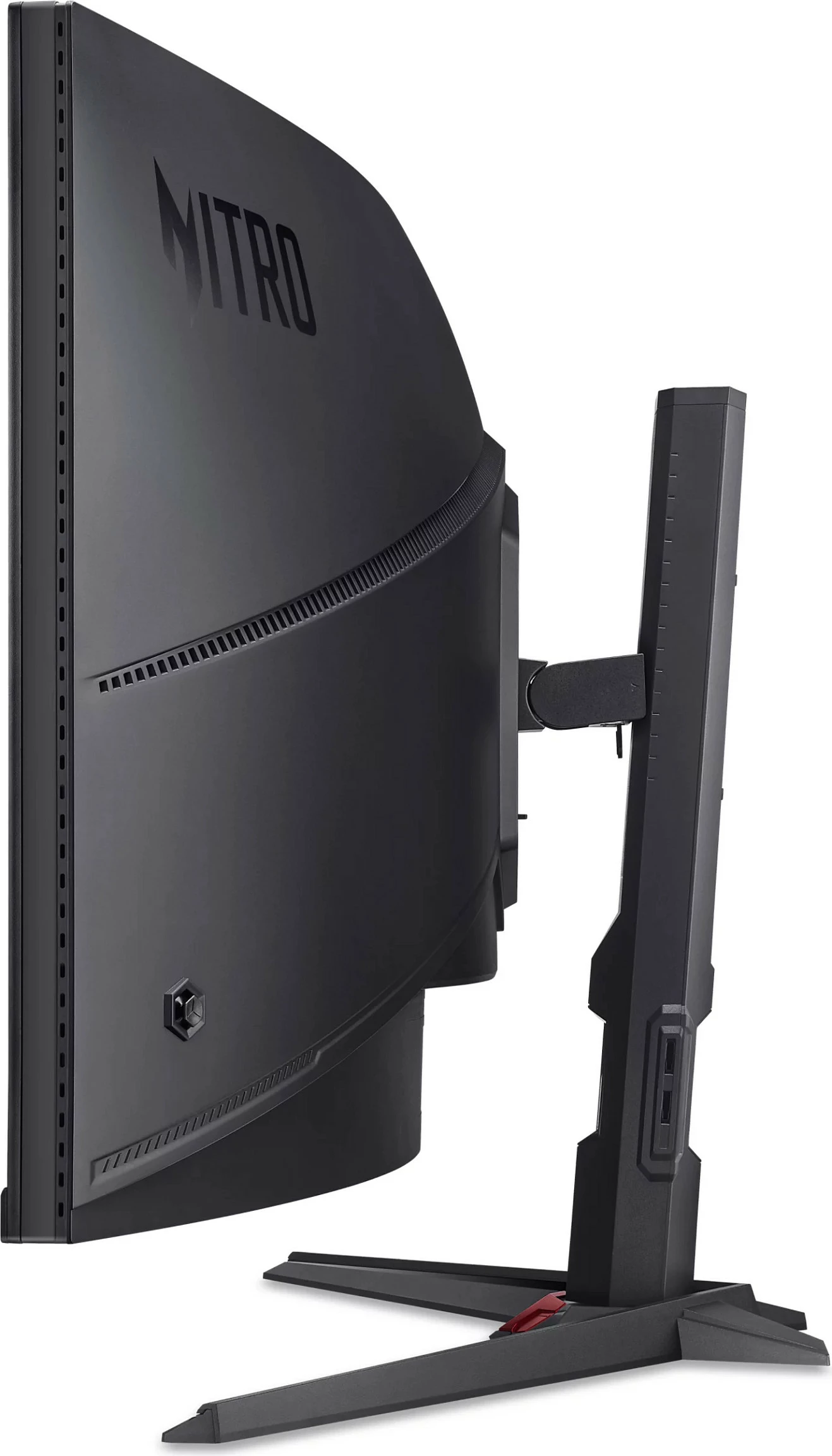 Monitor Acer UM.TX0EE.001, 39.7", WUHD 5120x2160, 360Hz, HDR, FreeSync Premium, i zi me detaje të kuqe