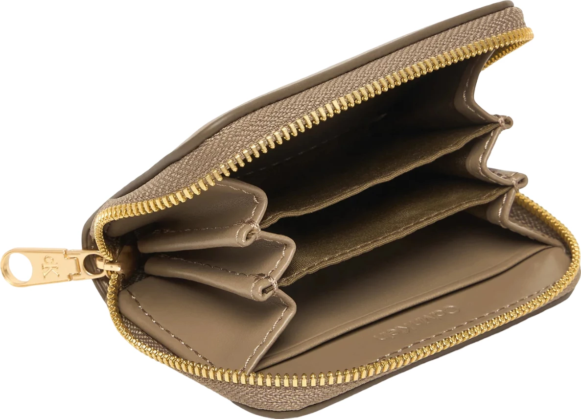 Portofol Calvin Klein LV04F1154G për femra, bezhë
