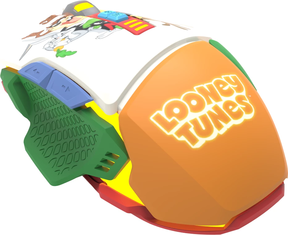 Maus gaming Spawn Looney Tunes RGB, 12800 DPI, 7 butona, USB-A me kabllo të gërshetuar