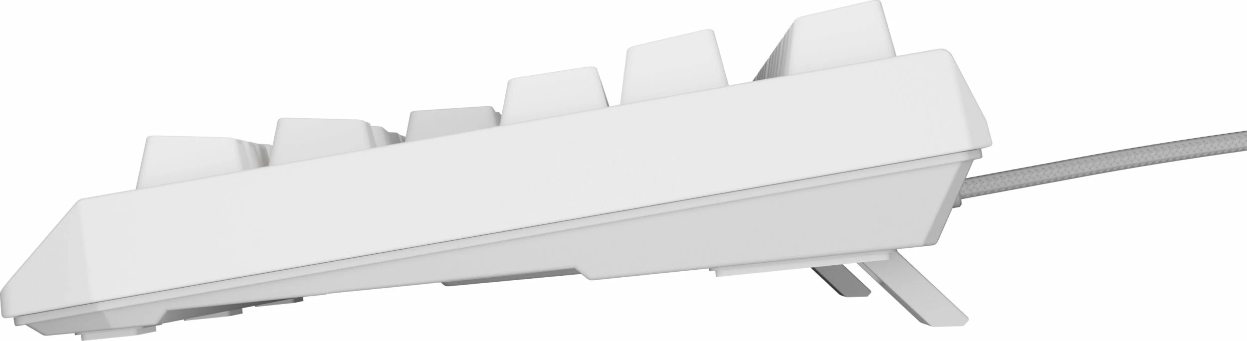 Tastierë gaming mekanike GENESIS Thor 230 TKL Wireless (NKG-2165), Outemu Red, RGB, USB/Bluetooth/2.4GHz, e bardhë