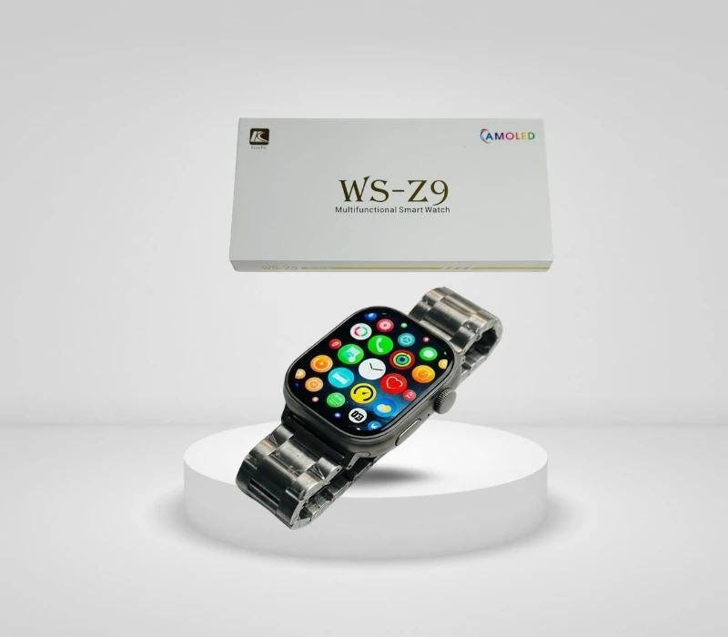 Orë Inteligjente AMOLED me 2 Rripa dhe Monitorim Shëndeti – WS-Z9