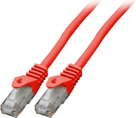 Kabllo rrjeti EFB Elektronik RJ45 Patch Cat6 U/UTP LSZH CCA, 20m, e kuqe