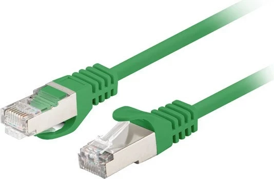 Kabllo rrjeti Lanberg PCF6-20CC-0025-G, Cat6, 0.25m, RJ-45, e gjelbër