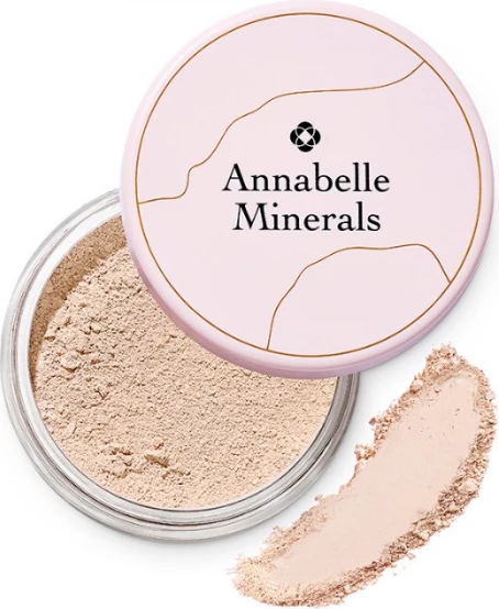 Fondatinë minerale matifikuese Annabelle Minerals Sunny Fairest për femra, 10g