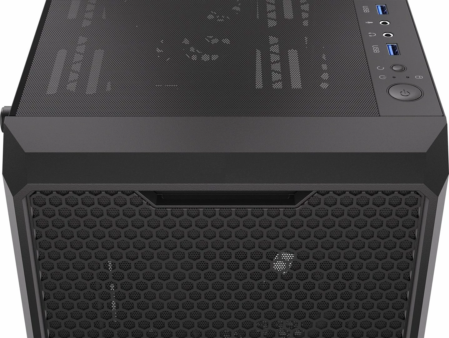 Kasë Endorfy Regnum 400 Air EY2A008 Midi Tower ATX, 2x 2.5\" + 2x 3.5\", 2x USB 3.0, pa furnizues rryme, e zezë